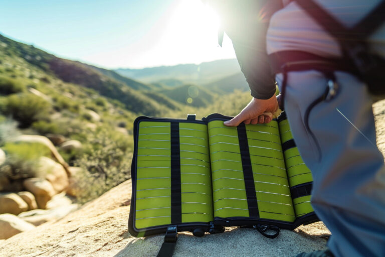 Panneau solaire pliable : la solution nomade pour l&rsquo;énergie verte