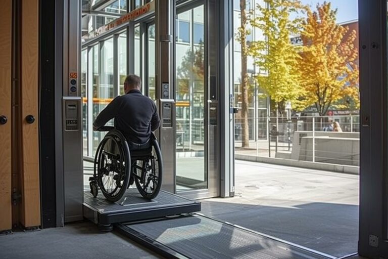 Plateformes élévatrices : Accès public et handicap