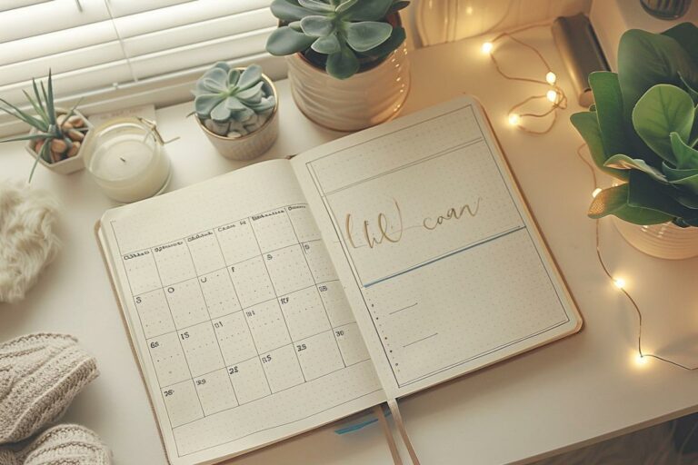 Comment facilement tenir vos résolutions pour 2024 avec un bullet journal