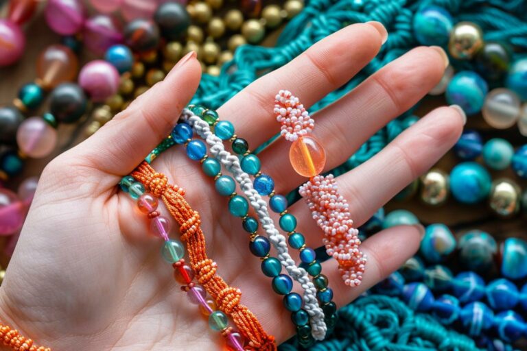 Fabriquez votre bracelet tendance : le guide ultime du macramé et perles !