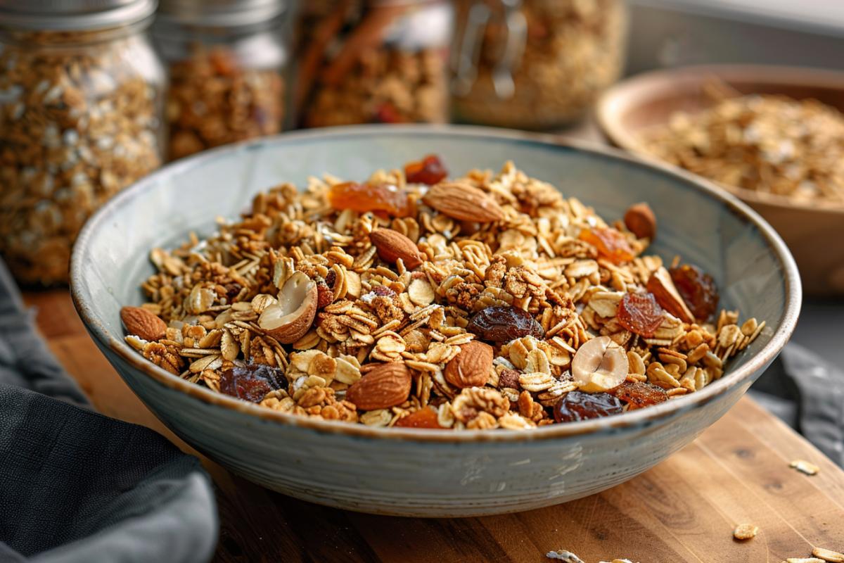 Recette facile pour faire votre granola maison croustillant
