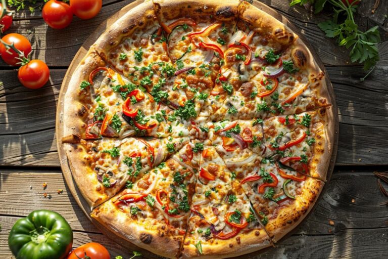Votre pizza végé 4 saisons va faire des jaloux : saveur & esthétique révélées !