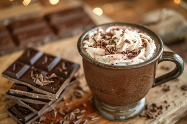 Recette secrète de chocolat chaud onctueux pour un plaisir crémeux à la maison