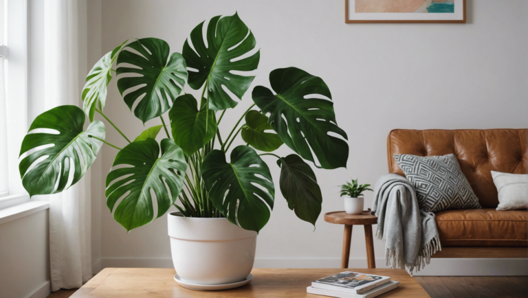 découvrez pourquoi le monstera est la plante d'intérieur incontournable du moment et comment l'intégrer à votre décoration grâce à nos conseils !