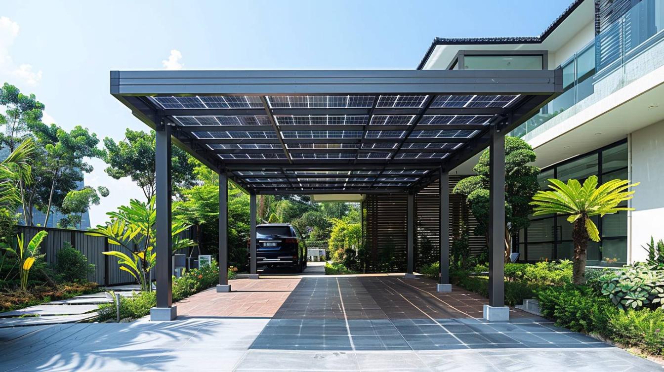 Carport solaire sur mesure