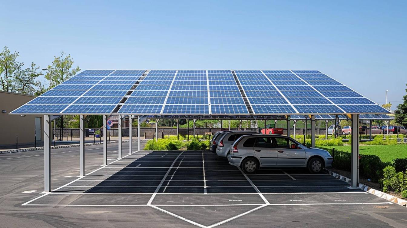 Carport solaire : une solution économique