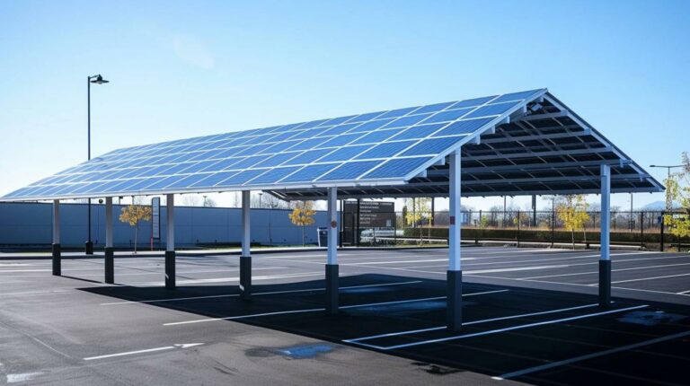 Le coût de l&rsquo;installation d&rsquo;un carport solaire
