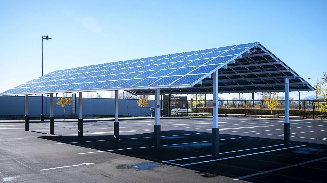 Le coût de l&rsquo;installation d&rsquo;un carport solaire