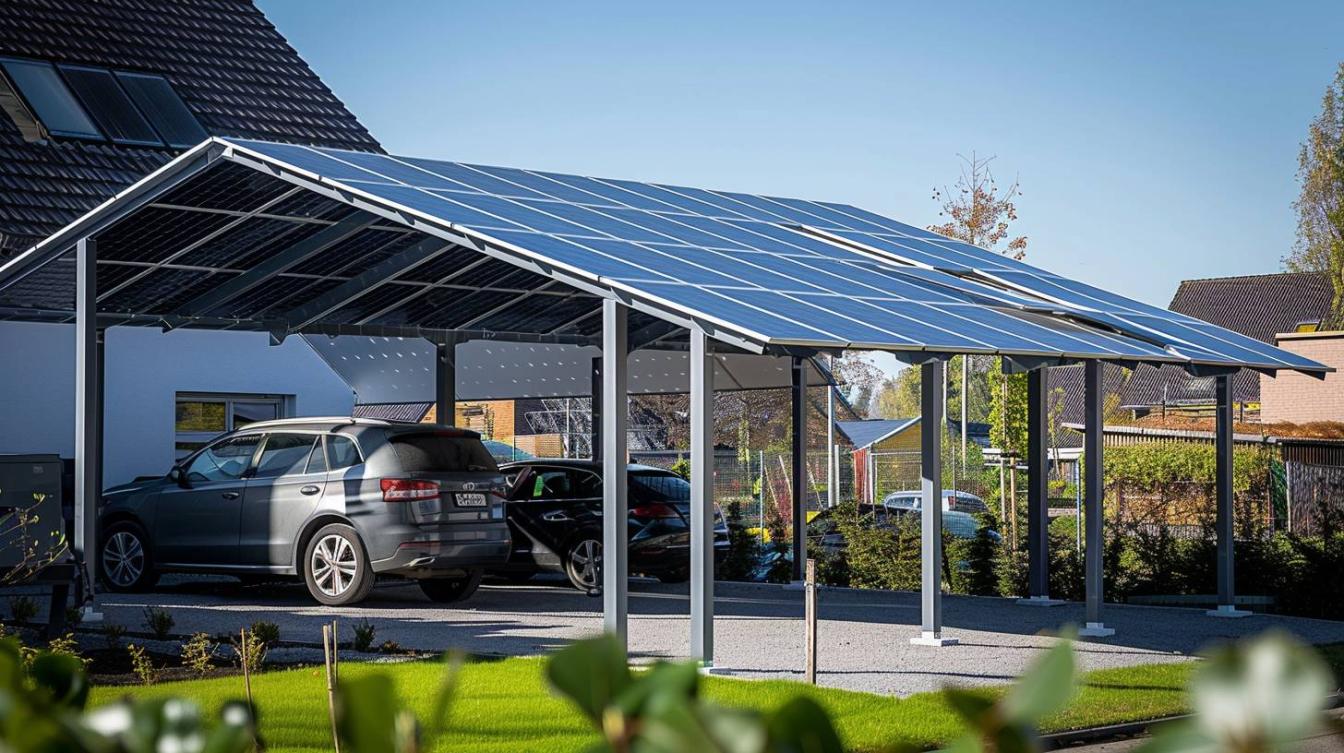 Optimisez votre espace avec un carport solaire en acier