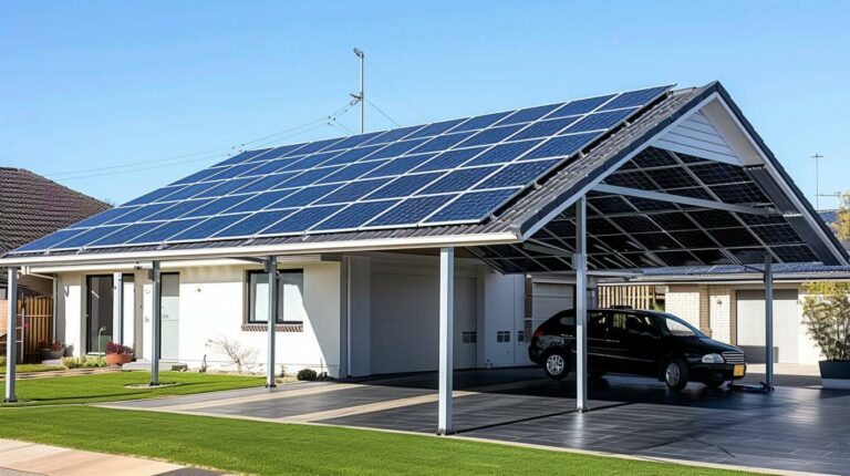 Augmentez la valeur immobilière grâce aux carports solaires