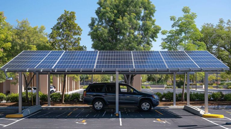 Carport solaire : allier protection et énergie renouvelable