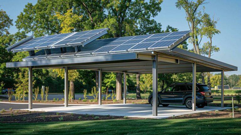Carport solaire haut de gamme : un investissement intelligent