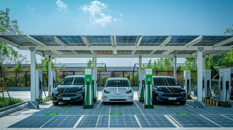Carport solaire pour véhicules électriques : une solution écologique