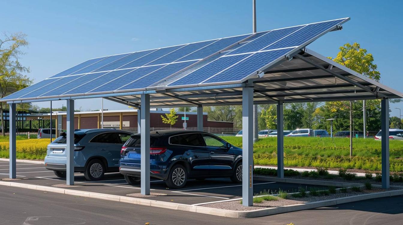 Comment le carport solaire révolutionne le stockage d&rsquo;énergie