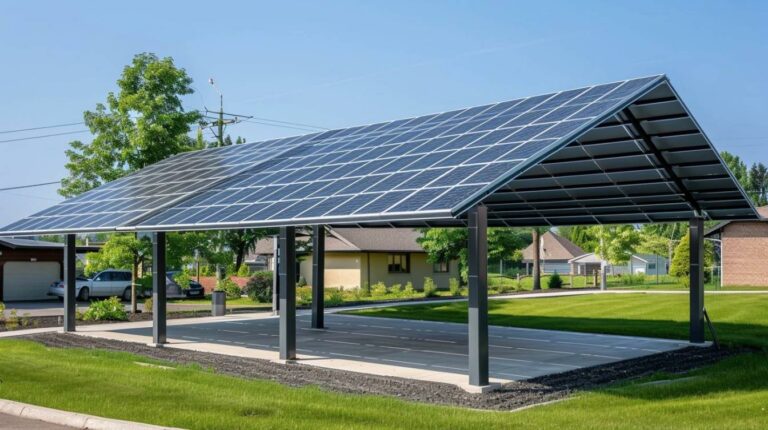 Investir dans un carport solaire pour les particuliers