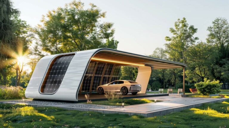 Le carport solaire pliable : une innovation écologique