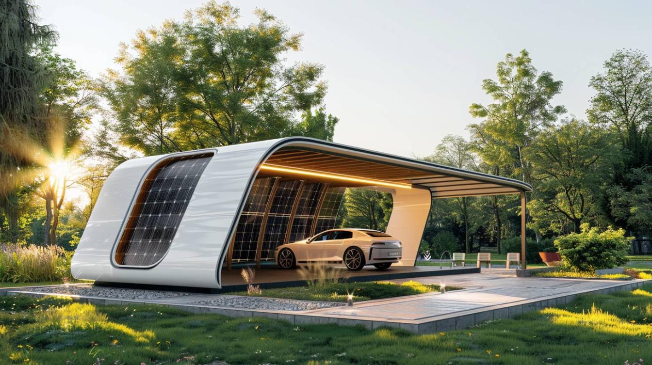 Le carport solaire pliable : une innovation écologique