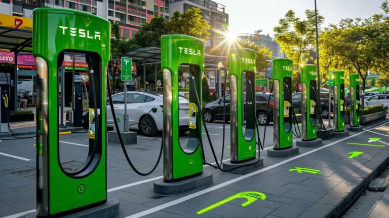 Les bornes de recharge électrique en Europe