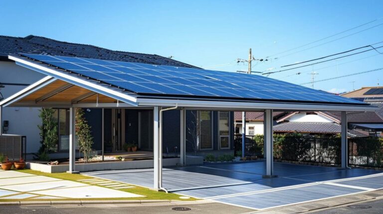 Optimisez votre carport avec des panneaux solaires