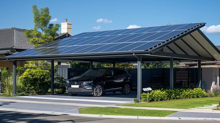 Optimisez votre garage avec un carport solaire et des panneaux photovoltaïques