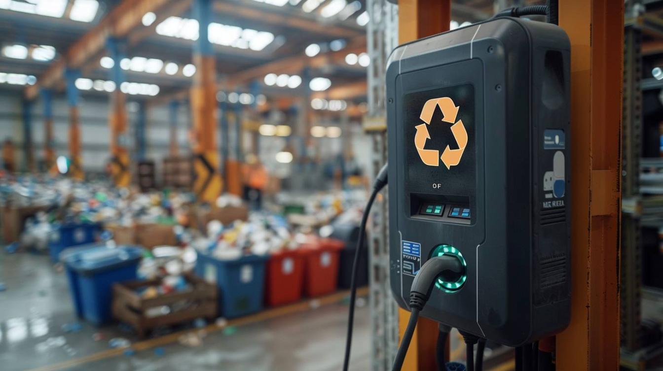Recyclage des bornes de recharge : enjeux et solutions