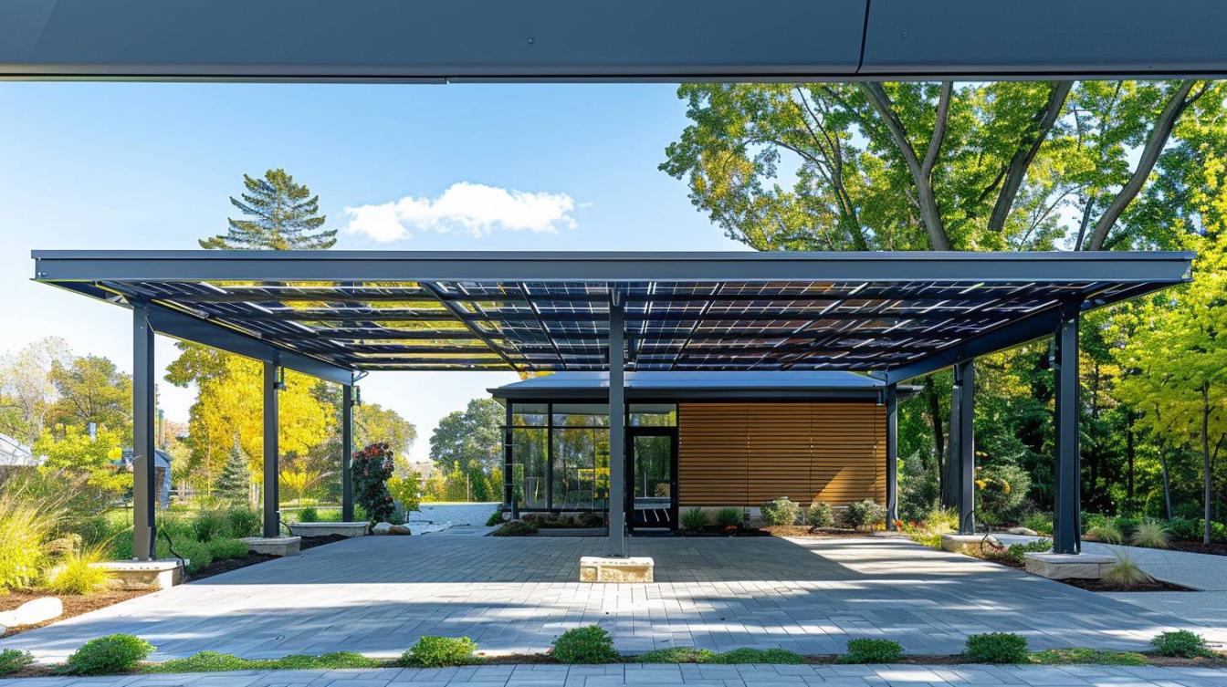 Choisir les meilleurs matériaux pour votre carport solaire