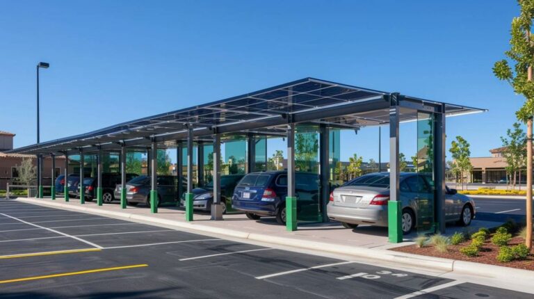 projets innovants de carports solaires